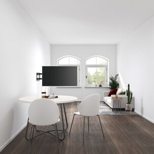 Soporte Tv Brazo Extra Largo De 1metro - 43" A 80" 50 Kg Brasforma