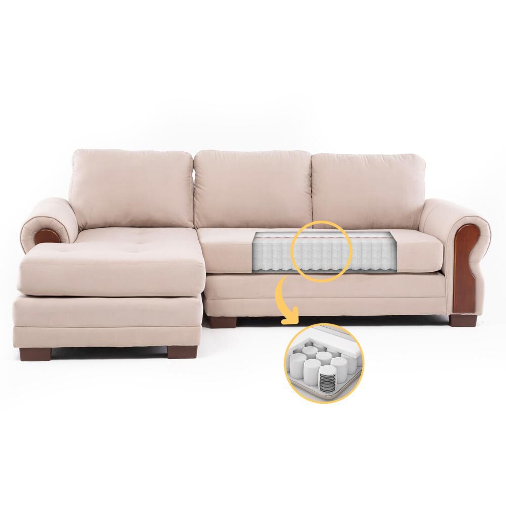 Sof&aacute; Seccional Living Factory Oregon Izquierdo / 4 Cuerpos image number 2.0