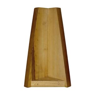 Kit 4 Patas Universales Para Cama Europea - Miel 24 Cm