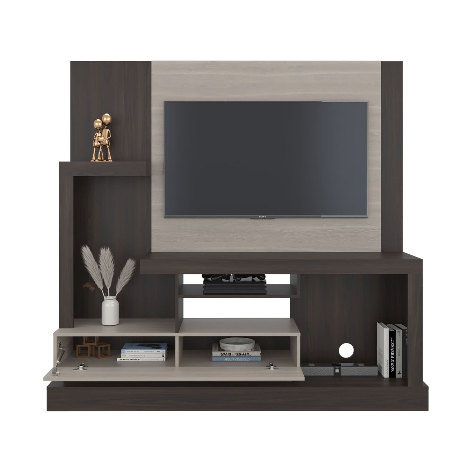 Estante Tv 55" 1 Puerta 180x172,2x41,5 Cm image number 8.0