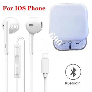 Audifonos Con Cable Tipo C Manos Libres Para Iphone Lighting 8 Pin