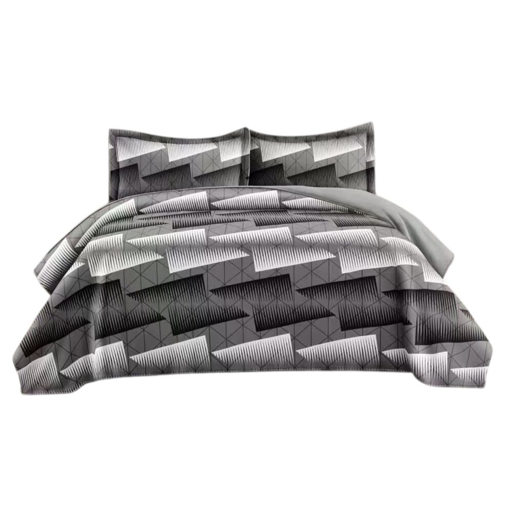 Cubrecama De Verano 2 Plazas Quilt + 2 Fundas De Almohada Cobertor Delgado Cmv-79 image number 0.0