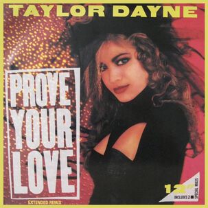 Taylor Dayne - Prove Your Love | 12" Maxi Single Usado