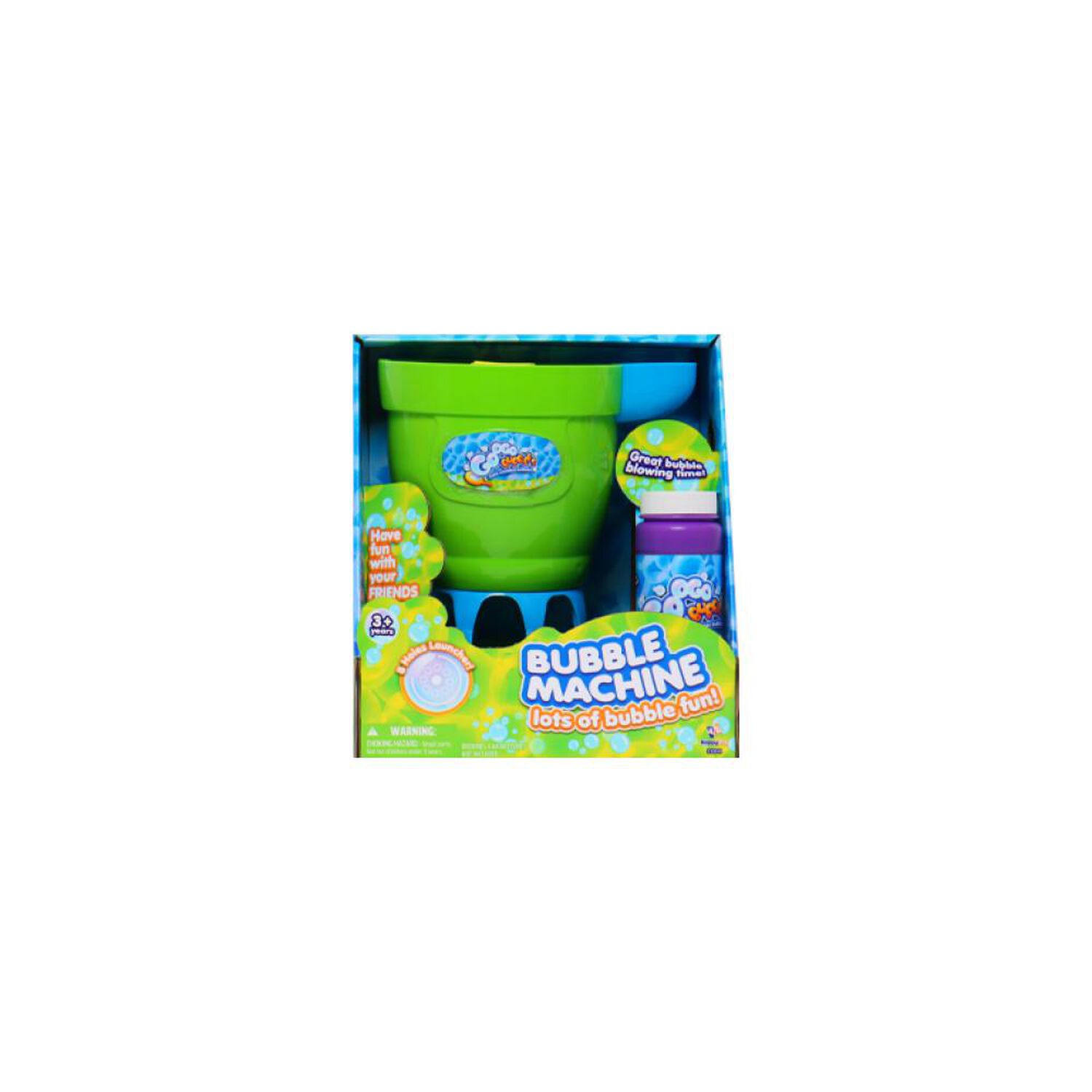 M&aacute;quina De Burbujas Con Soluci&oacute;n De Burbujas 118ml Happy Line image number 5.0