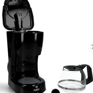 Cafetera Por Goteo Nex Cf-650 4 Tazas 600ml Negra Autom&aacute;tica