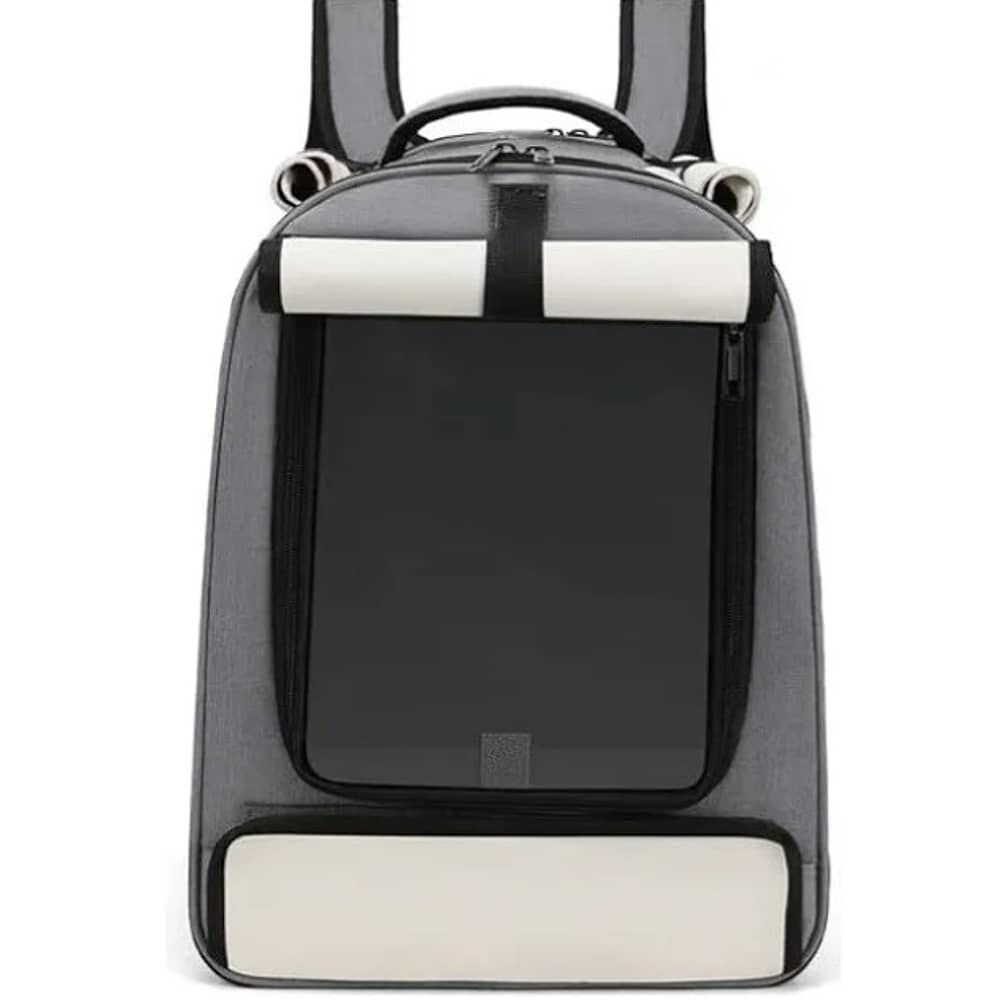 Mochila Bolso Transportes Malla Mascotas Perros Gatos Xl Beige image number 0.0