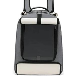 Mochila Bolso Transportes Malla Mascotas Perros Gatos Xl Beige