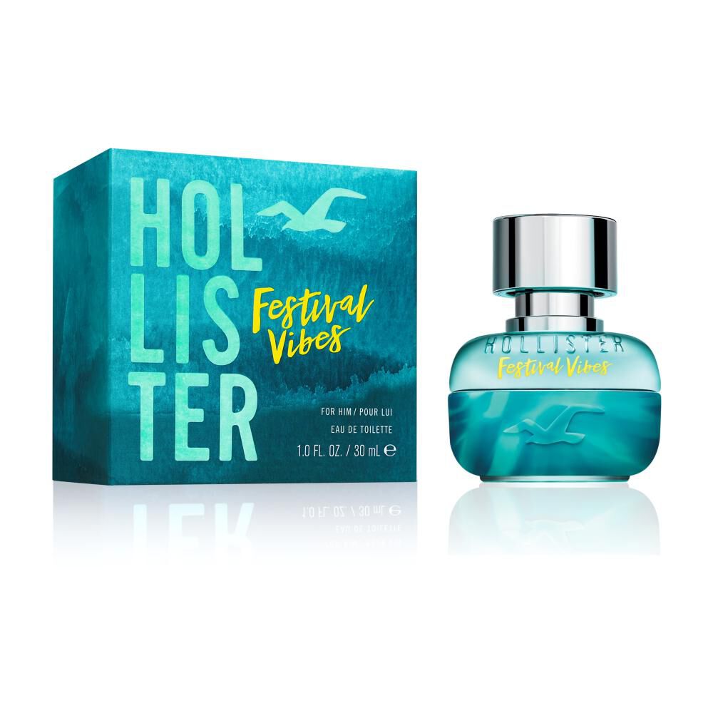 Perfume Fest Vibes Him Hollister / 30 ml / Edt image number 0.0