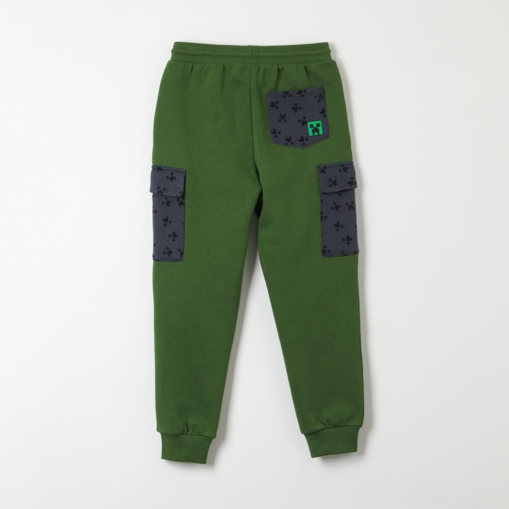 Pantalón De Buzo Niño Cargo Minecraft image number 1.0