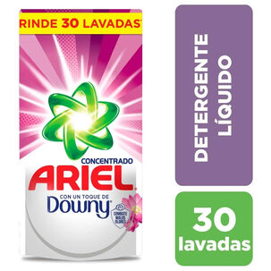 Detergente Líquido Concentrado Ariel Con Toque De Downy 1.2l