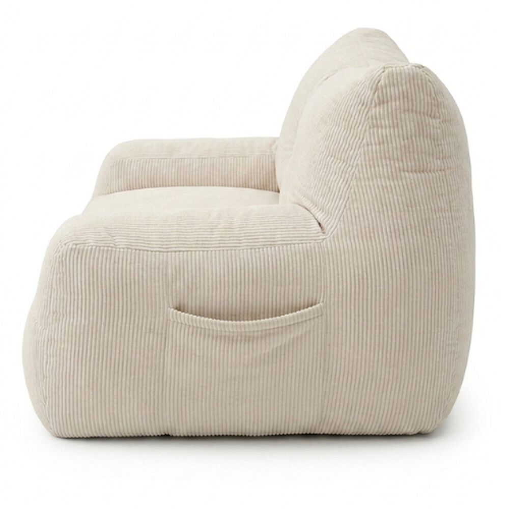 Puff Silla Sillon Individual Bajo 90x95 Espuma Acolchable image number 2.0