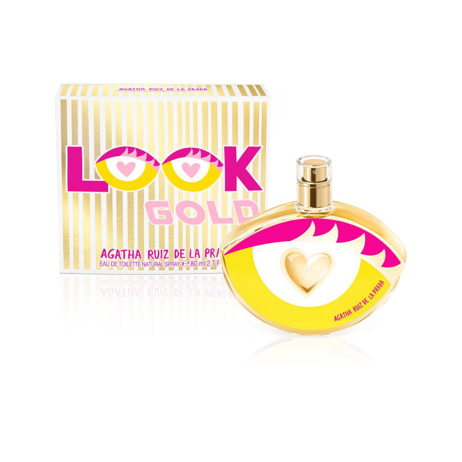 Perfume Mujer Look Gold Edt 80ml - Perfume Mujer Agatha Ruiz / 80ml / Eau De Toilette image number 1.0