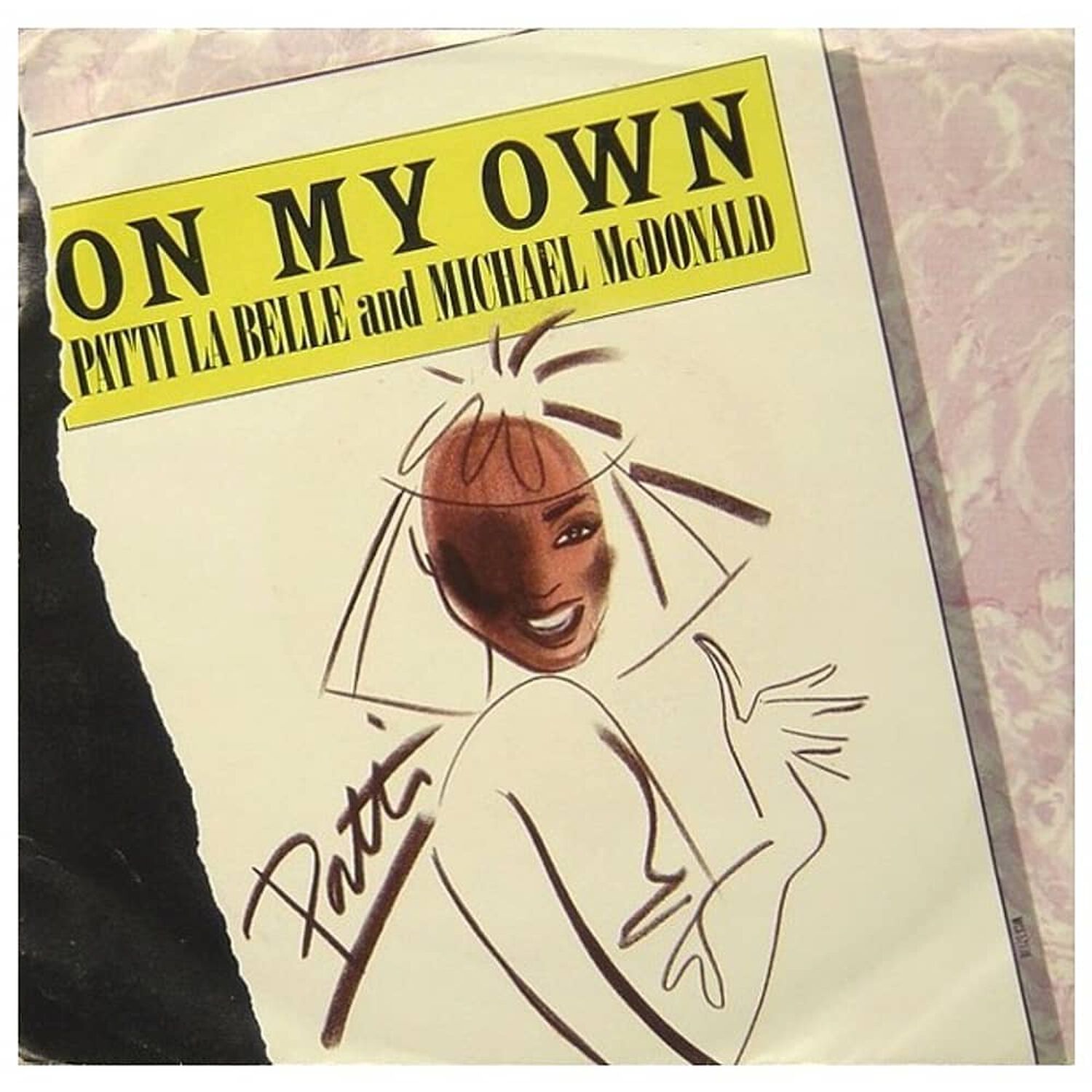 Patti La Belle And Michael Mcdonald - On My Own | 7" Single Usado image number 0.0