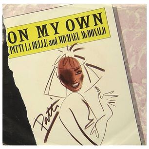 Patti La Belle And Michael Mcdonald - On My Own | 7" Single Usado