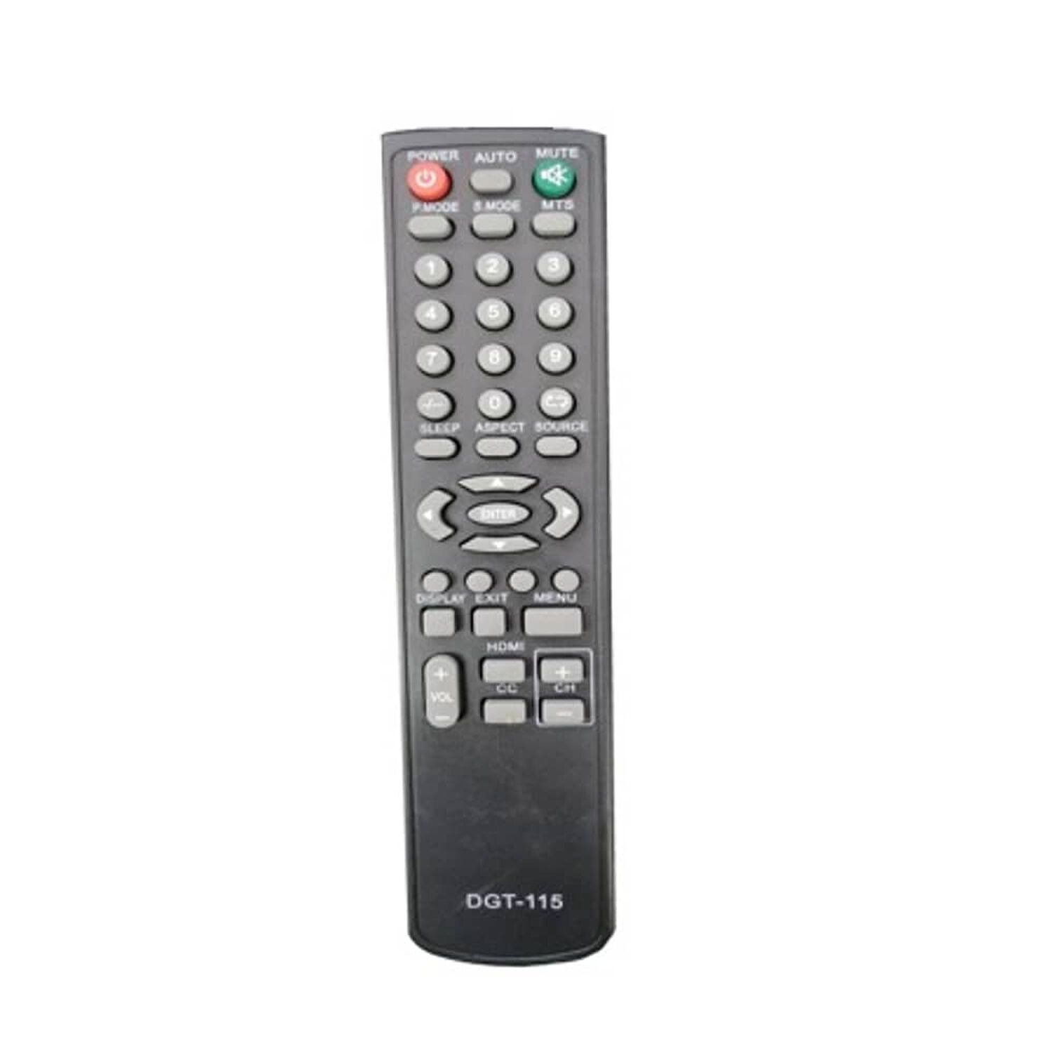 Control Remoto Para Polaroid Tv Antigua + Pilas Dgt-115 image number 0.0