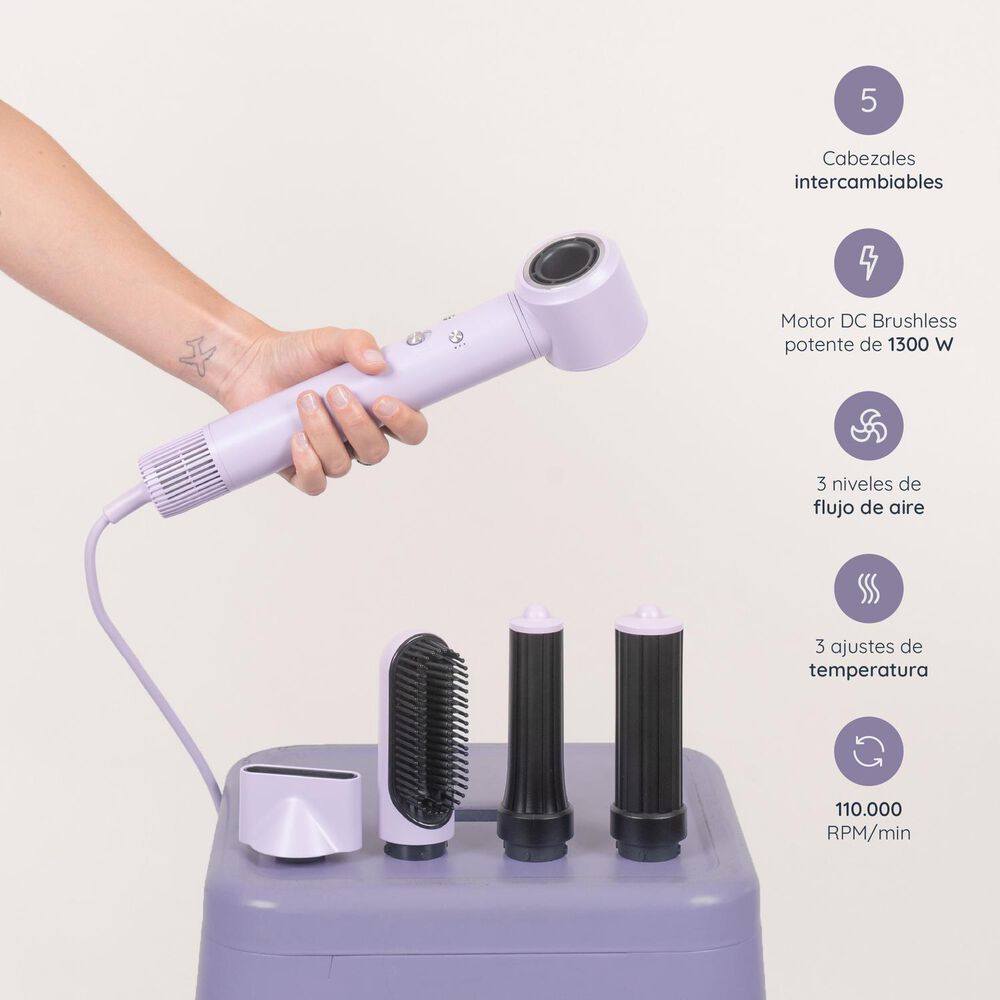 Secador De Pelo Multistyler T-care 5 En 1 image number 2.0