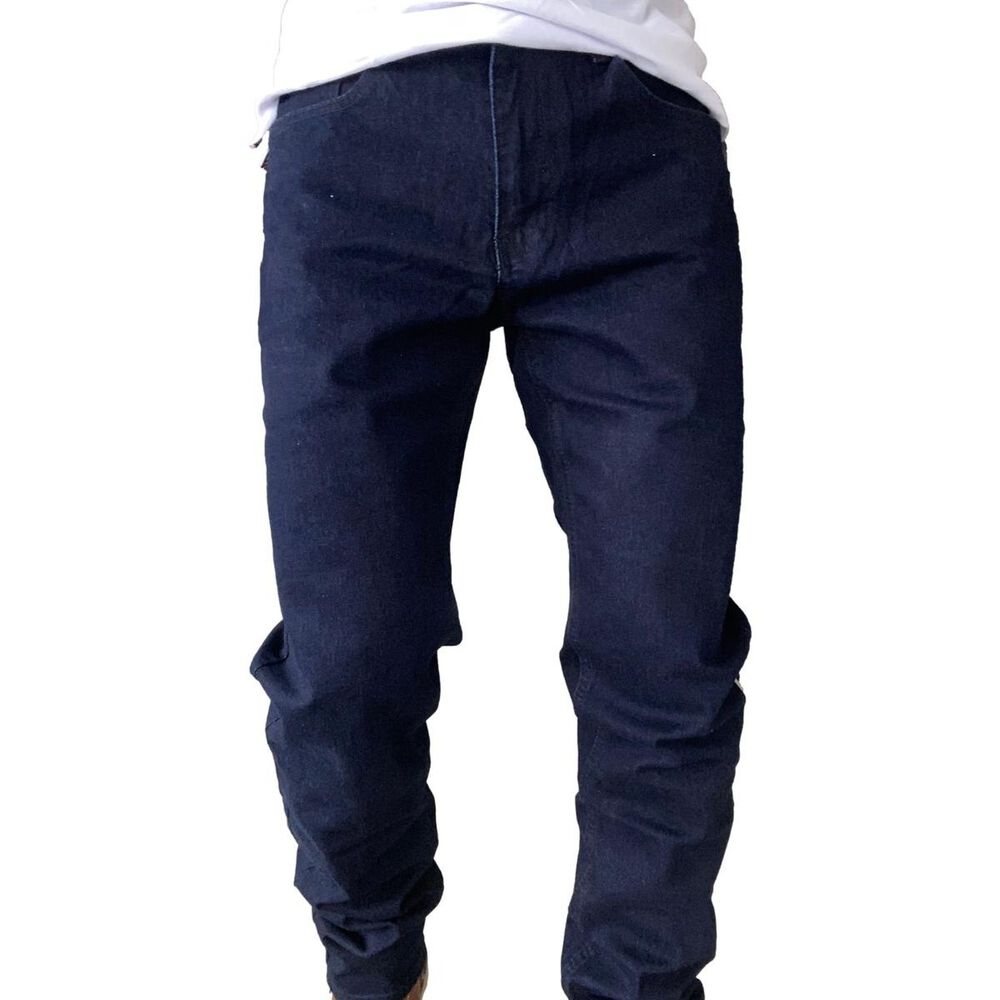 Jeans Hombre Elasticados Slim Azul image number 11.0