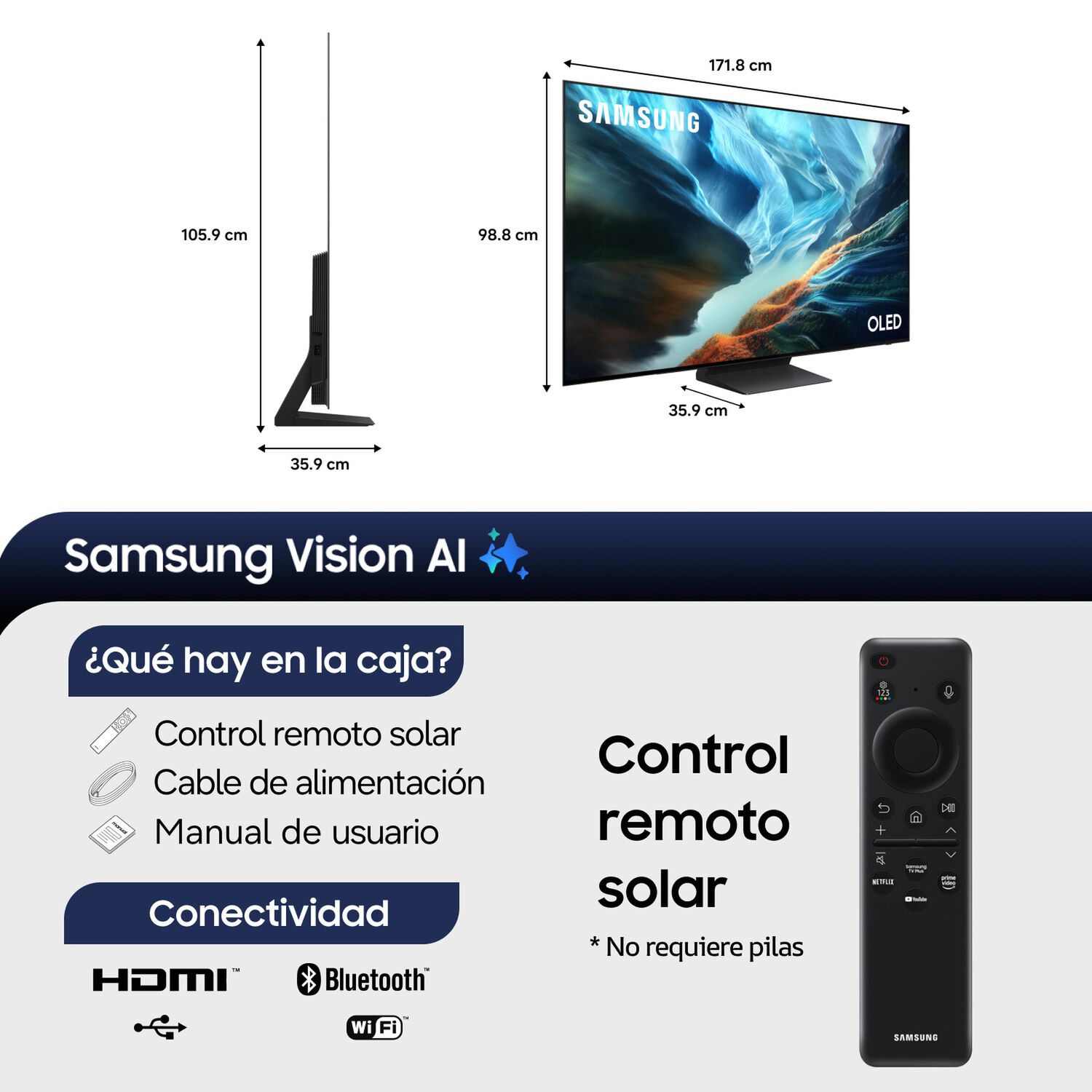 77 Oled S90h 4k Samsung Vision Ai Smart Tv 2026 image number 1.0