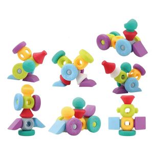 Juguete Bloques De Construcci&oacute;n Did&aacute;ctico Suave Bebe 13pcs