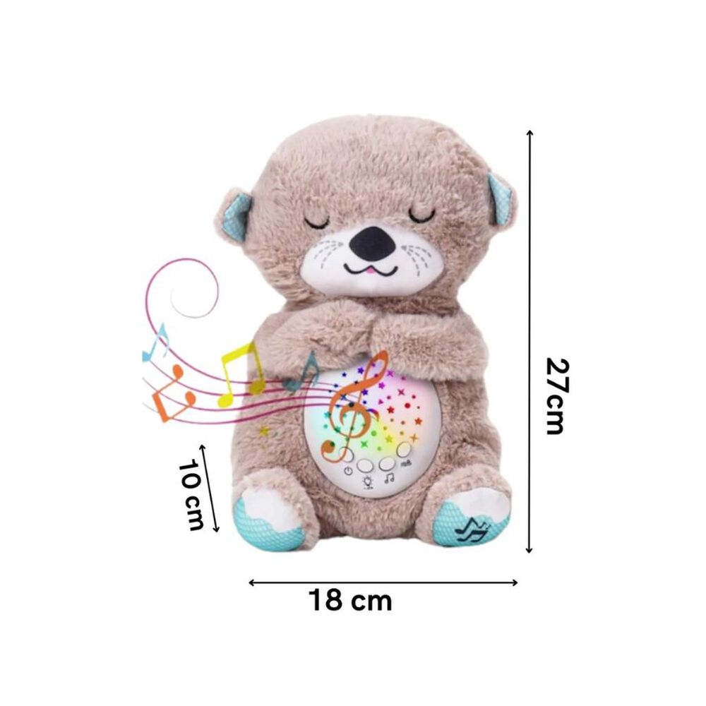 Peluche Nutria Bebe Estimulación Sensorial image number 3.0