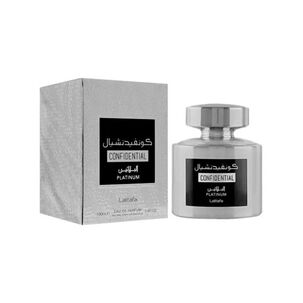 Lattafa - "confidential Platinum" Edp Unisex 100 Ml