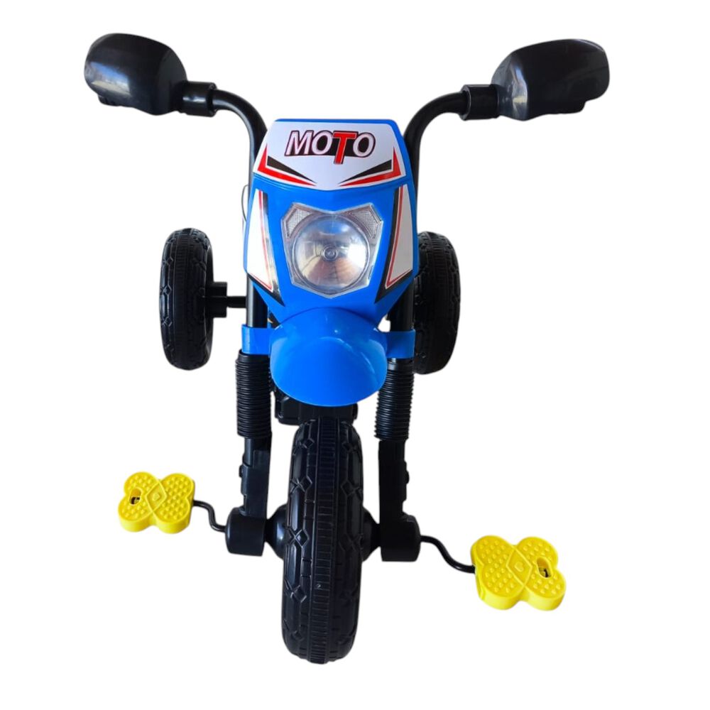 Triciclo Infantil Tipo Moto 3 Ruedas Azul image number 8.0