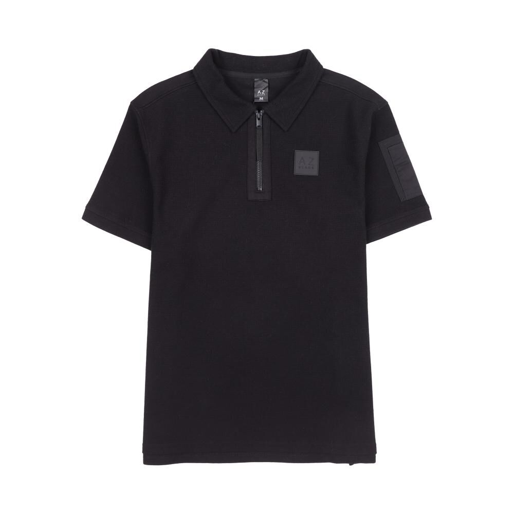 Polera Hombre Az Black image number 0.0