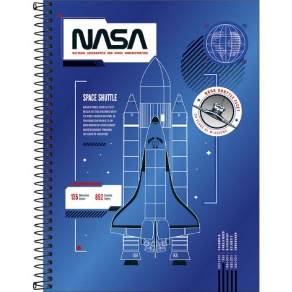 Cuaderno Top Nasa 120hj Tilibra image number 3.0