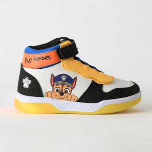 Zapatilla Ca&ntilde;a Alta Ni&ntilde;o Luces Chase Multicolor Paw Patrol