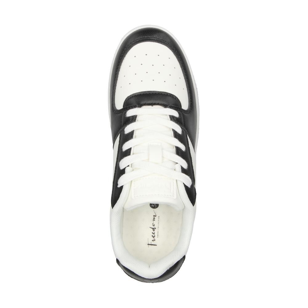 Zapatilla Urbana Mujer Freedom Black image number 4.0