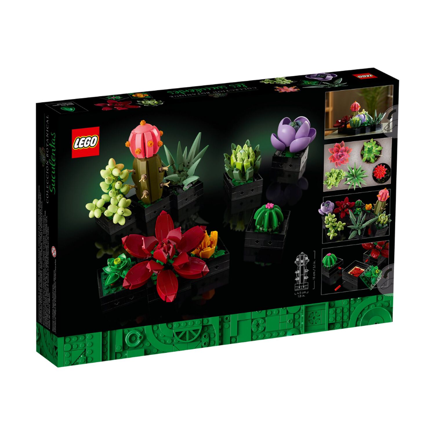 Lego Botanicals - Suculentas - 10309 image number 8.0