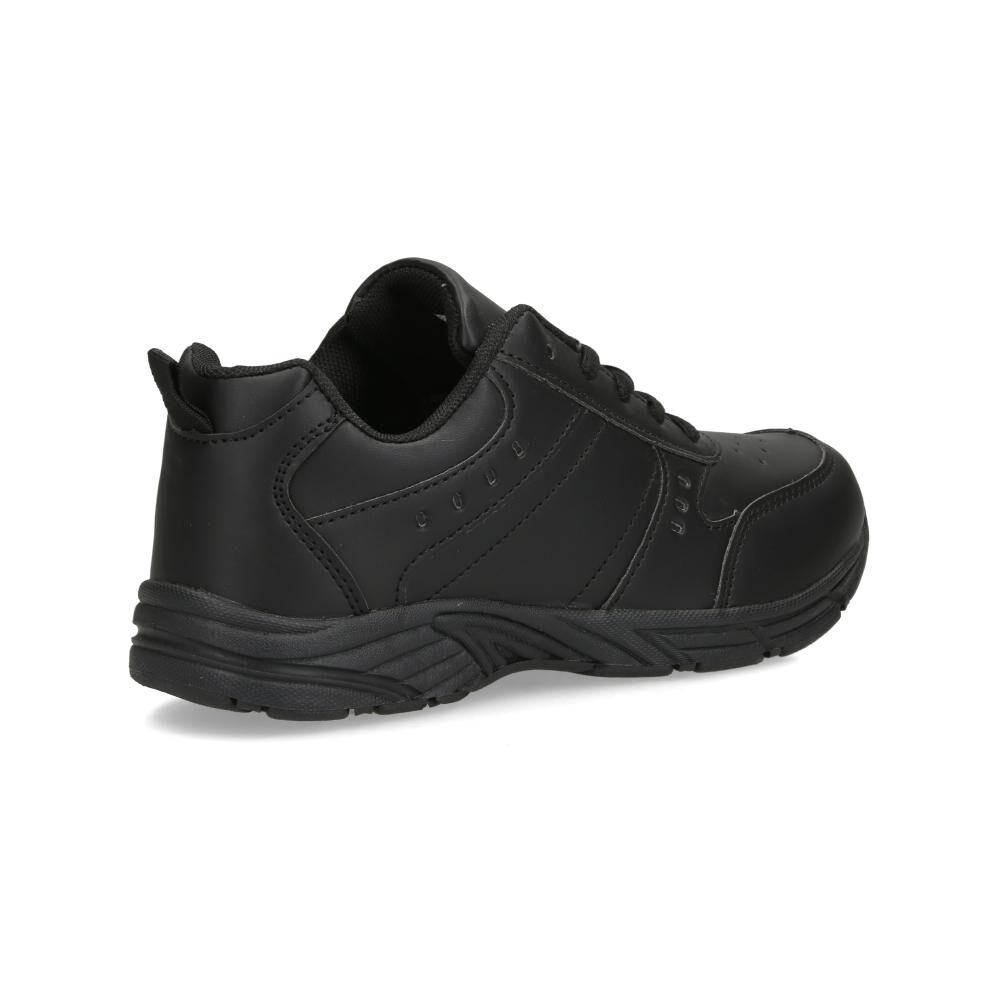 Zapato Escolar Legal Street Unisex Negro image number 3.0