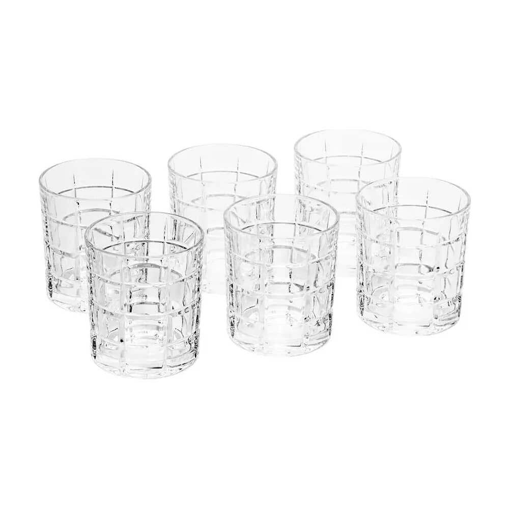 Set De 6 Vasos Bajos 350cc Modelo Glasglow Jugos Bebidas image number 2.0