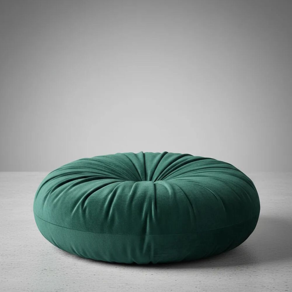 Set De 2 Cojines Redondos 44cm - Verde image number 2.0