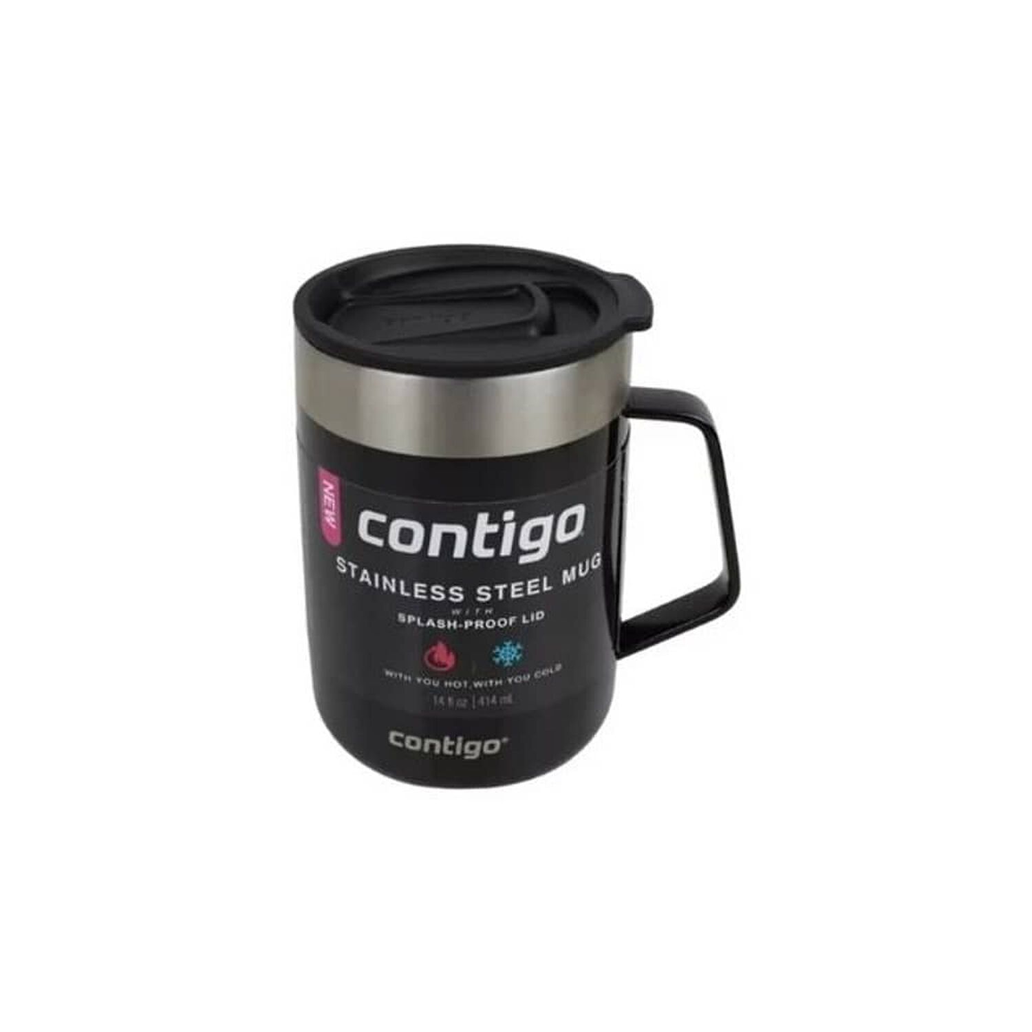 Mug Con Asa Streeterville 414 Ml Contigo Licorice Negro image number 3.0