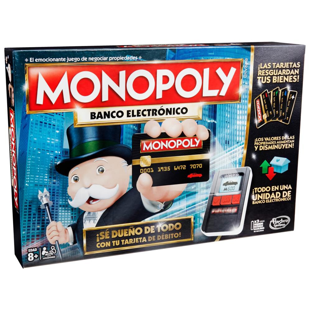 Juego De Mesa Hasbro Monopoly Ultimate Banking image number 5.0