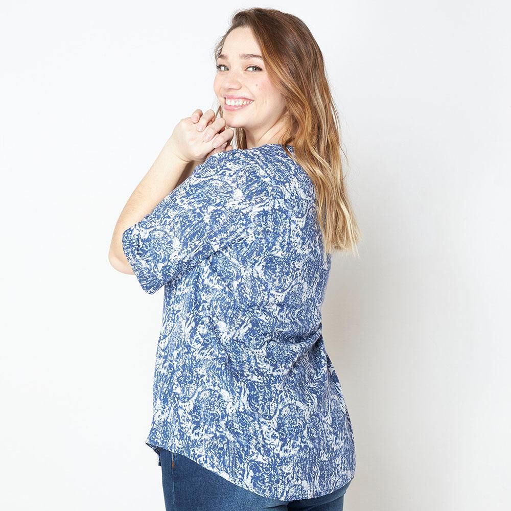 Blusa Manga Corta Mujer Sexy Large image number 2.0