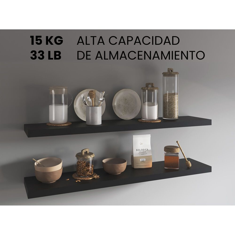 Repisa Flotante 120x25x3,8 Cm X1 Unidad image number 3.0