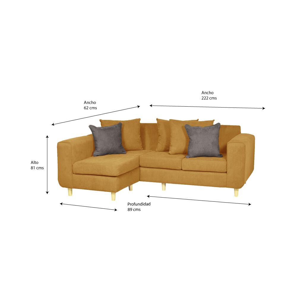 Sofa Seccional Innova Mobel Eagle image number 5.0