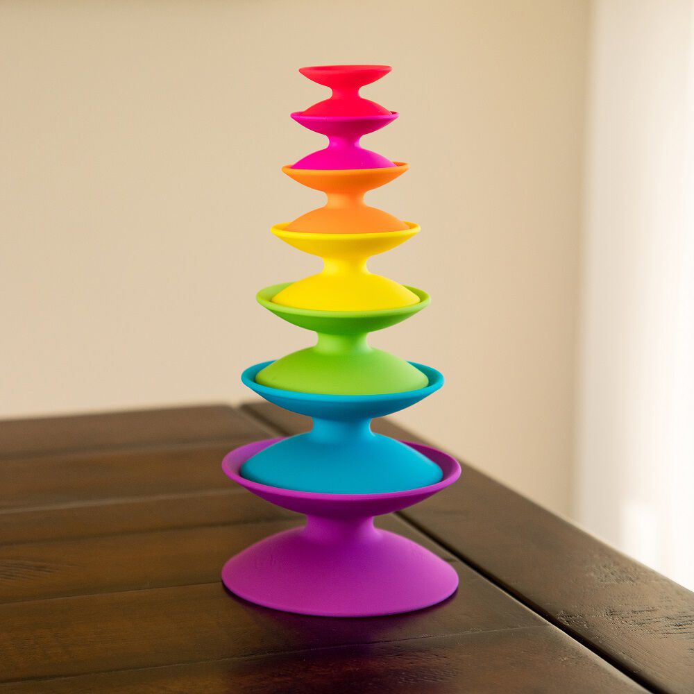Spoolz, Juego De Construccion Y Equilibrio Fatbrain Toys image number 7.0