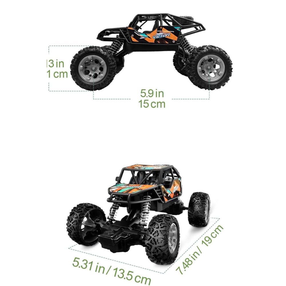 Auto Camioneta 4x4 Rally Control Remoto Todo Terreno Juguete image number 2.0