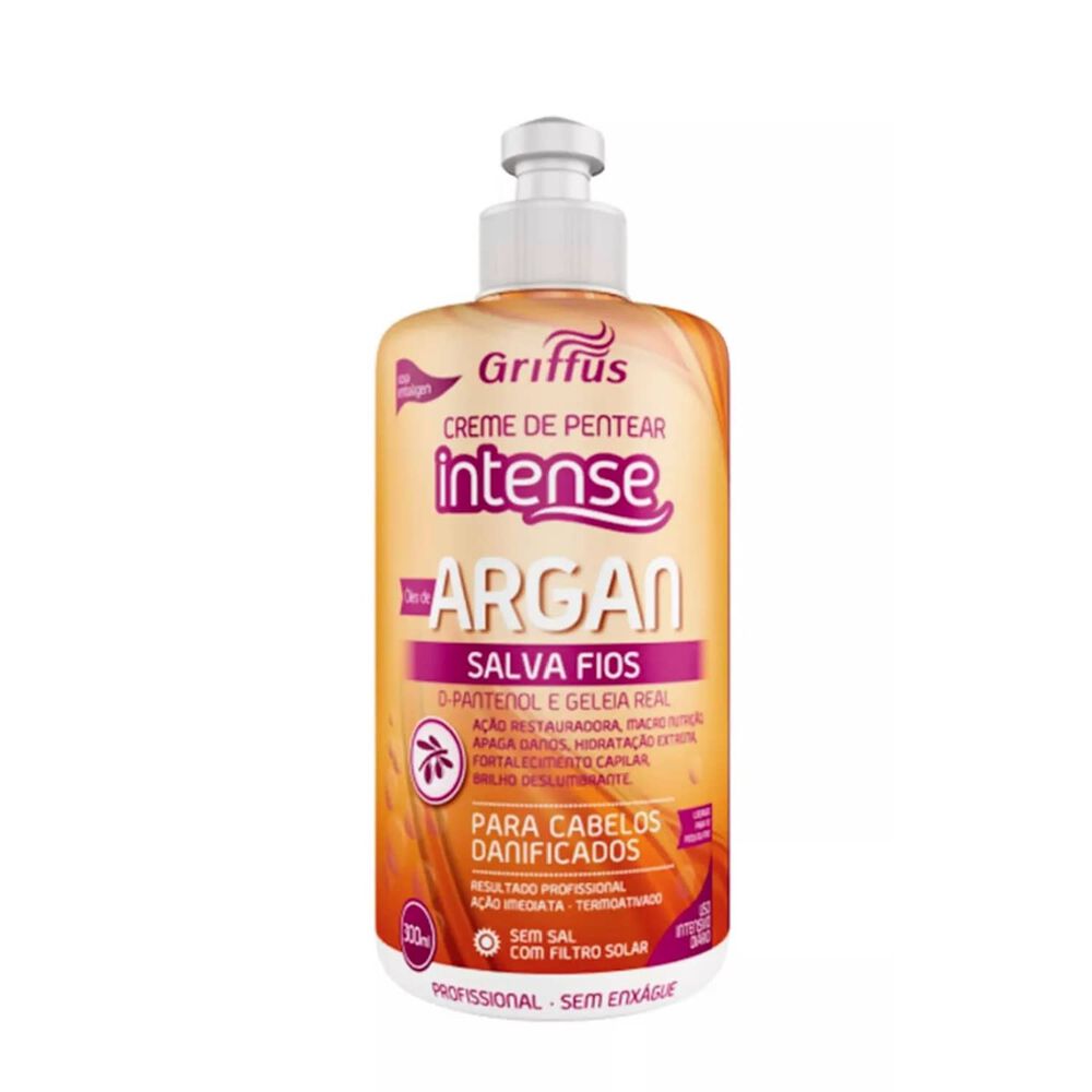 Crema Para Peinar Argan 300ml Griffus image number 1.0