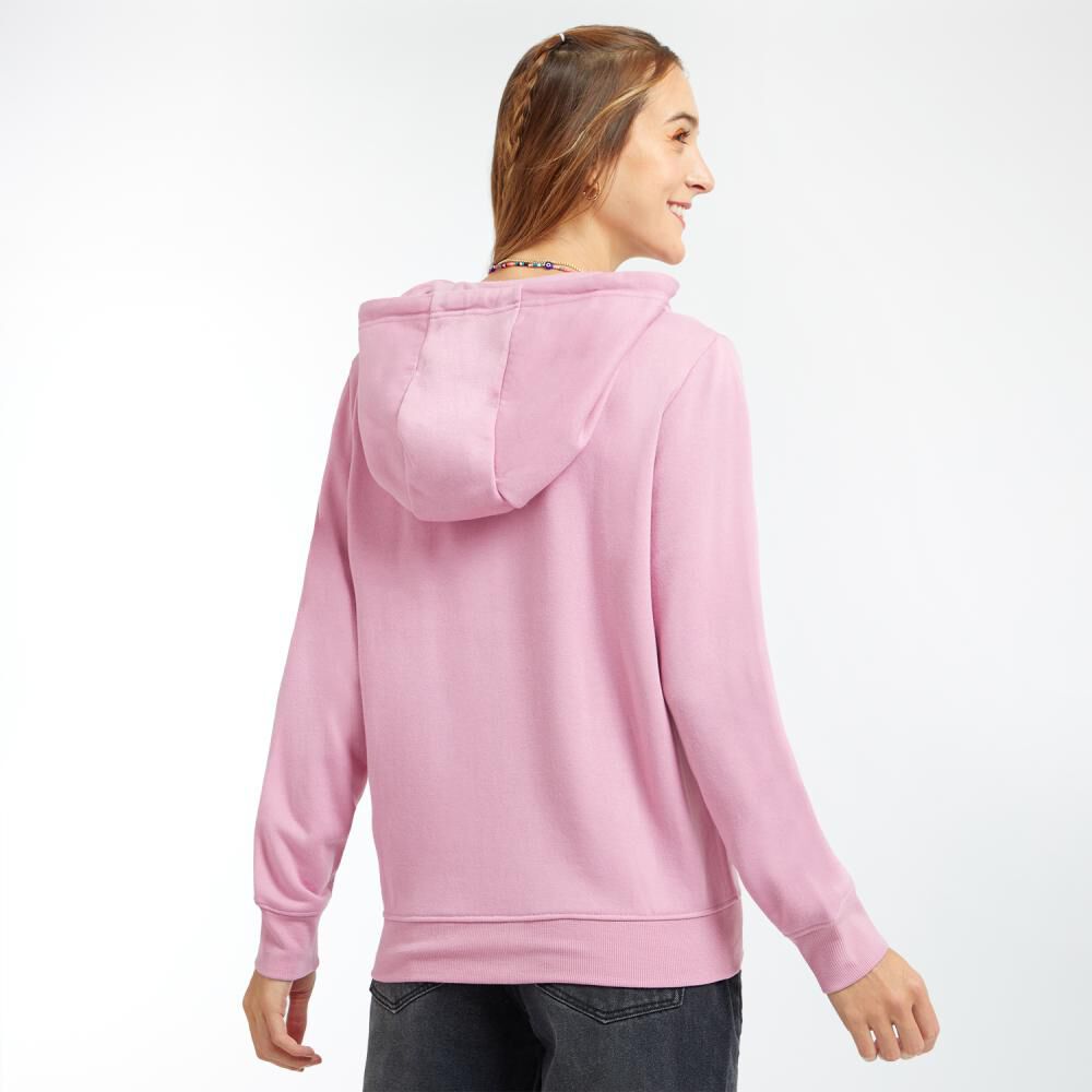 Polerón Full Zipper Cuello Redondo Con Capucha Mujer Freedom image number 3.0