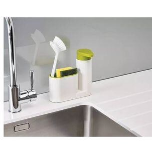 Dispensador Jab&oacute;n L&iacute;quido Lavalozas Lavaplatos Porta Esponja