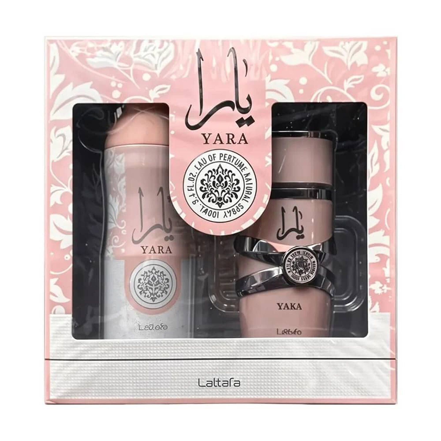 Yara 100 Ml Edp + Deo Spray 200 Ml Lattafa image number 1.0