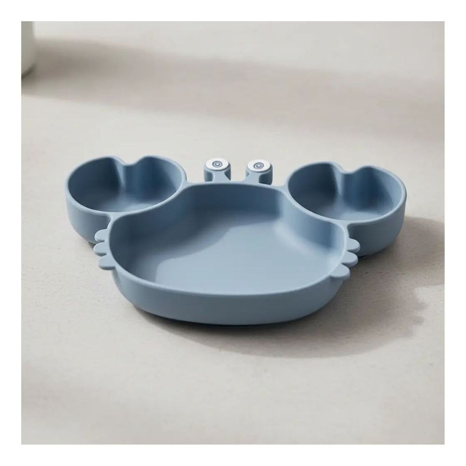 Set Alimentacion Bebe Silicona Plato Cangrejo image number 4.0