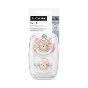 Pack Chupetes + Porta Chupetes Wild Rosa 6-18m