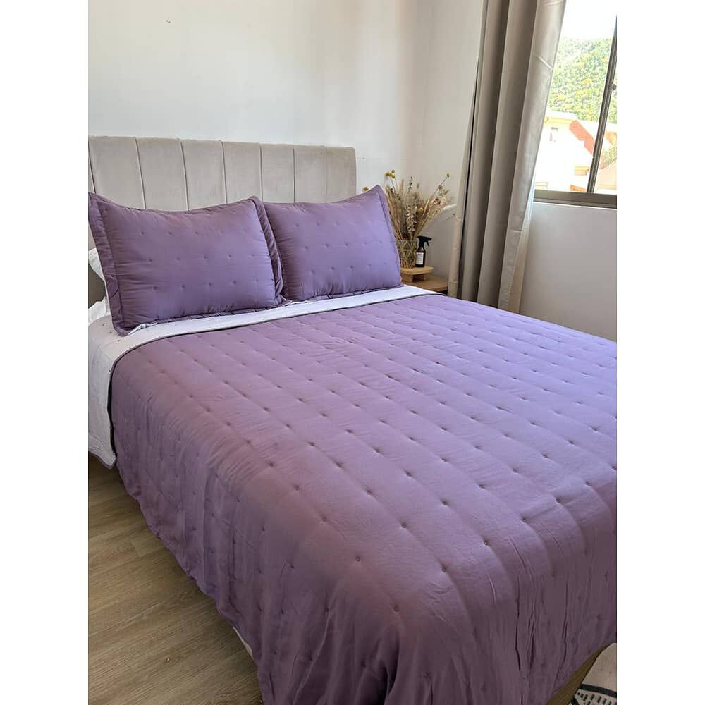 Cubrecama De Algod&oacute;n Bordado King image number 3.0