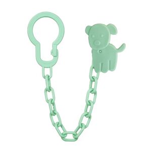 Porta Chupete Clip Plastico Cadena Afirmador Colgante