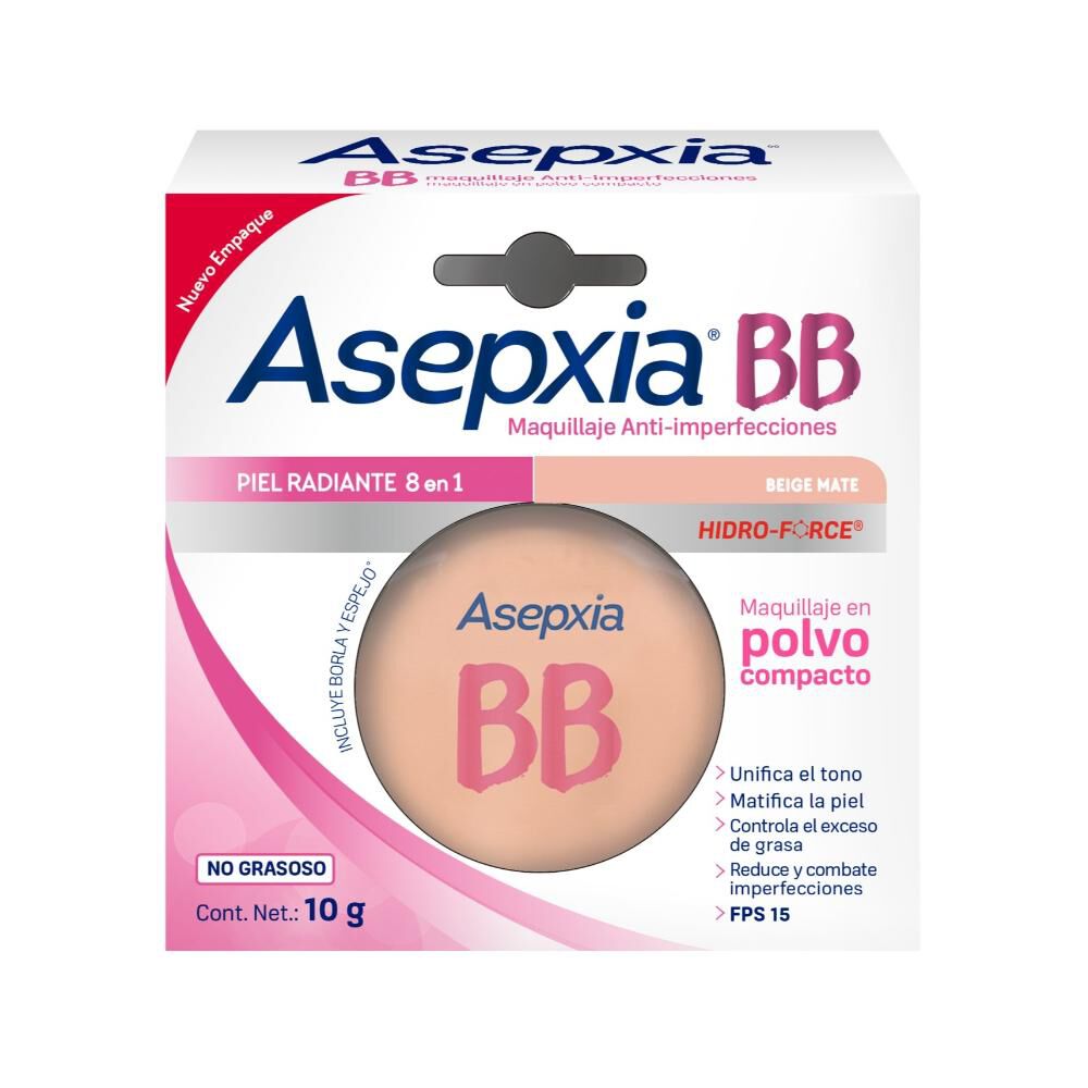 Maquillaje Polvo Asepxia Canela Nf image number 0.0